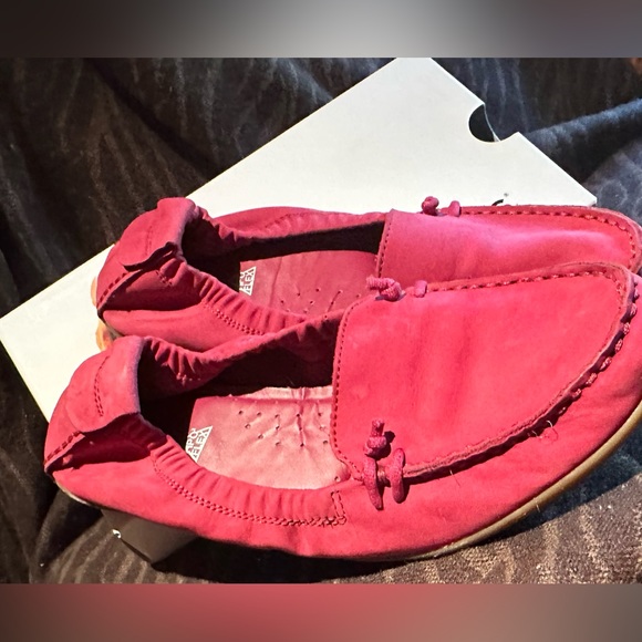 Hush Puppies Shoes - Hush Puppies Slip-On Pink Suede Flats